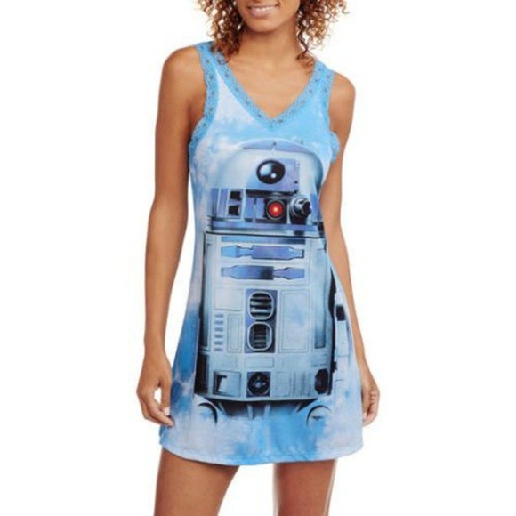 New Woman's Star Wars R2-D2 Chemise New Woman's Star Wars R2-D2 Chemise